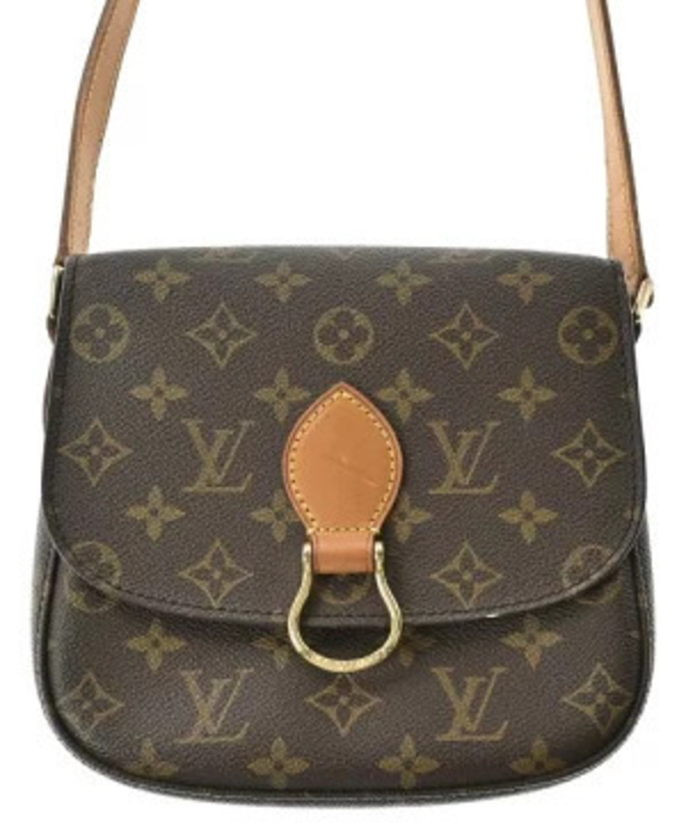 LOUIS VUITTON Shoulder Bag Brown All over pattern